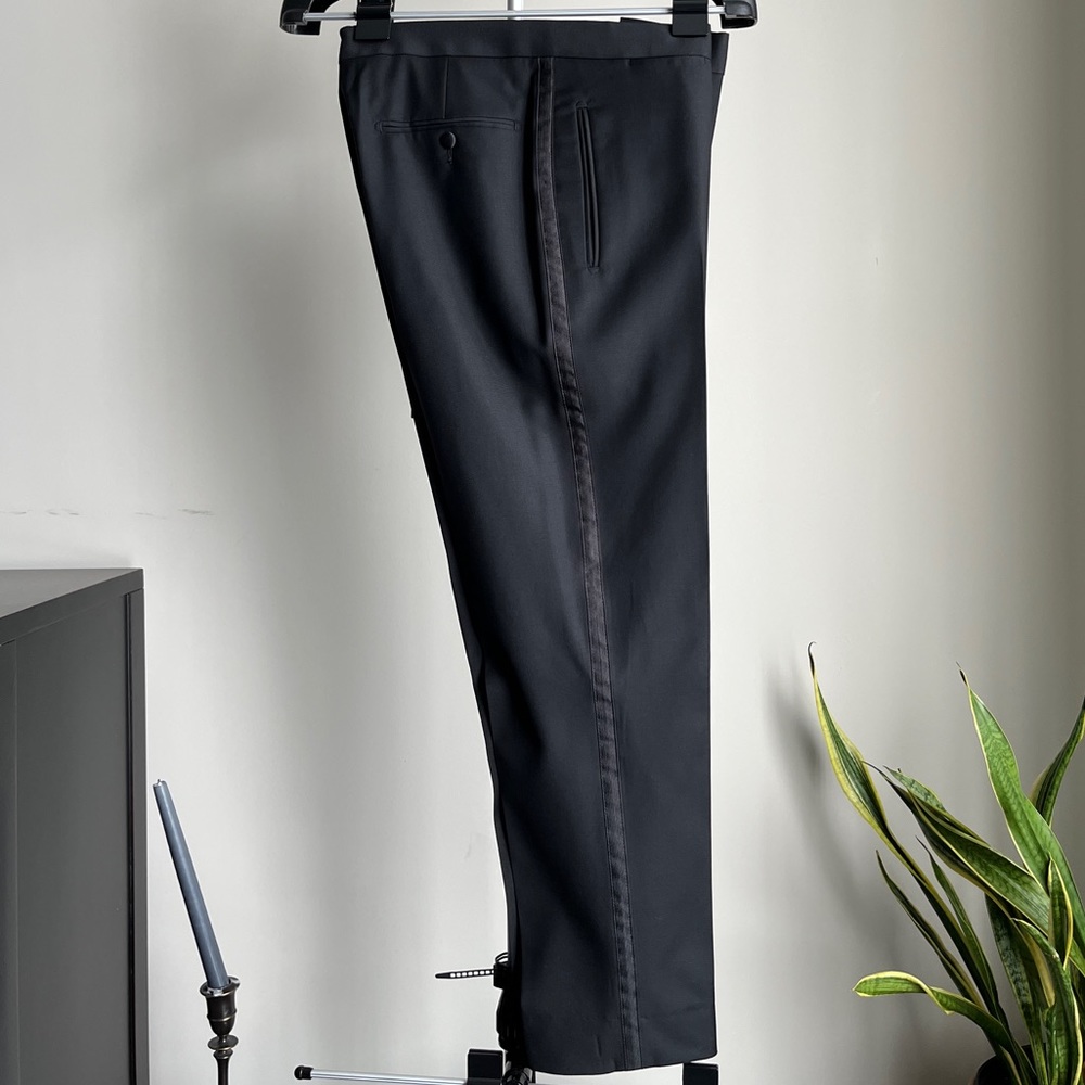 Suitsupply Tuxedo Pants (Black) (30x27)